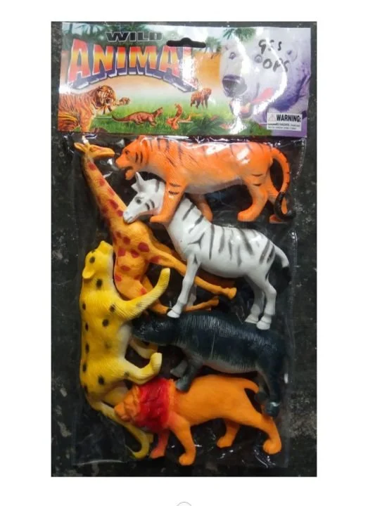 Official Animal Planet 6 Piece Wild Animal Set | Educational Toy Figures for Kids 3